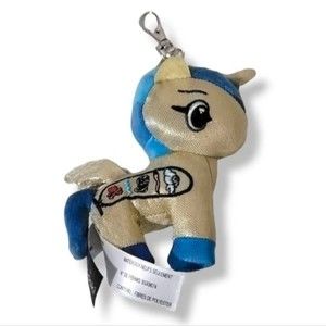 Tokidoki cleo Egyption Unicorno plush keychain clip